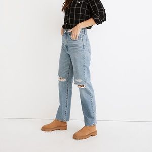 Madewell Perfect Vintage Straight Jean NWT